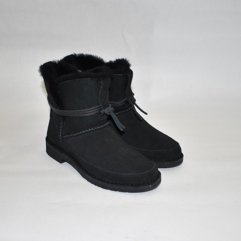 diara genuine shearling bootie